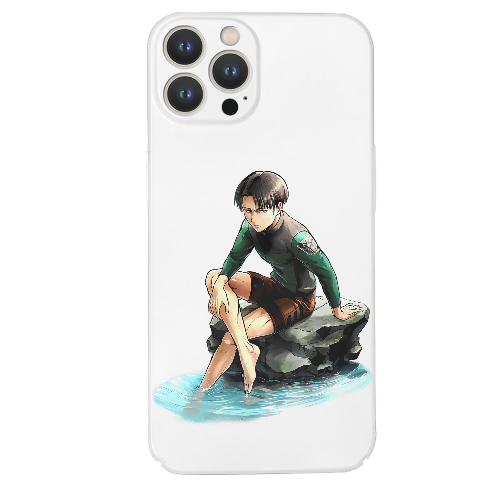 （画像用） 進撃の巨人 リヴァイ·アッカーマン Attack on Titan Levi Ackerman 【iPhone 14シリーズ対応】ハードケース